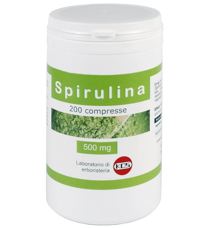 SPIRULINA 200 Cpr 500mg KOS