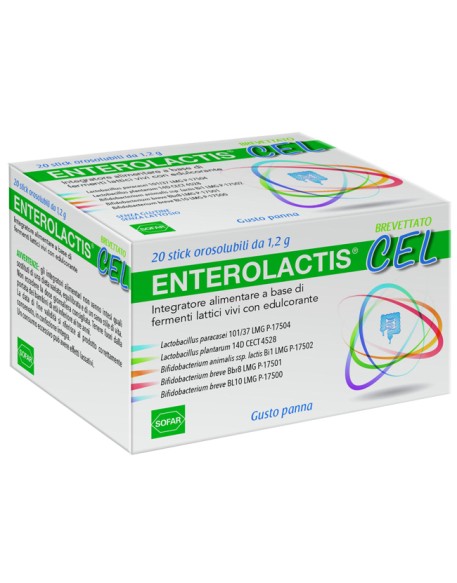 ENTEROLACTIS CEL 20 STICK OROSOLUBILI