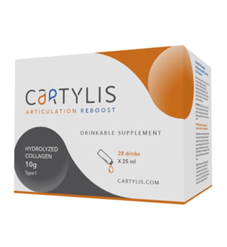 CARTYLIS COLLAGENE IDROLIZZATO 28 FLACONCINI X 25 ML CARTYLIS COLLAGENE IDROLIZZATO 28 FLACONCINI X 25 ML