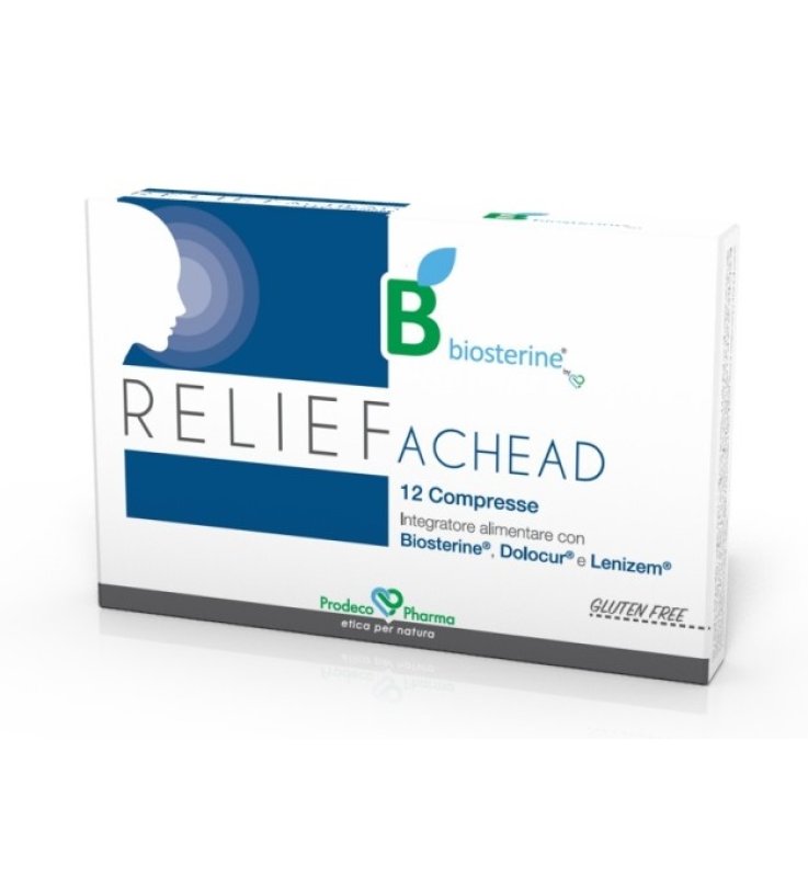 BIOSTERINE RELIEF ACHEAD 12 COMPRESSE BIOSTERINE RELIEF ACHEAD 12 COMPRESSE