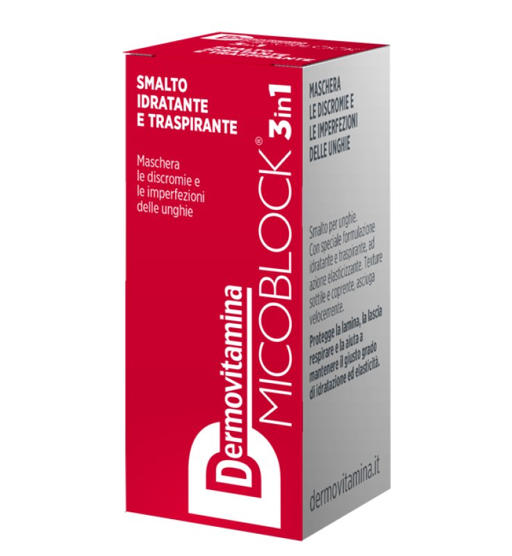 DERMOVITAMINA MICO SMALTO ROSSO 5 ML