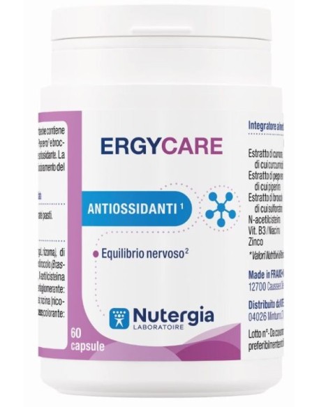 NUTERGIA ERGYCARE 60 CAPSULE