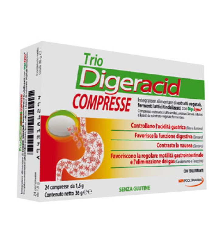 TRIO DIGERACID 24 COMPRESSE