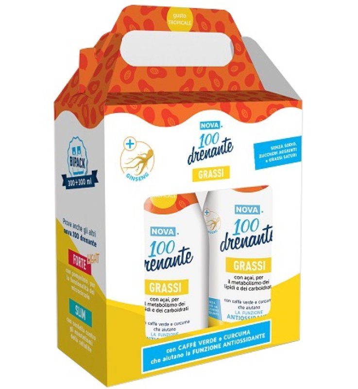 NOVA100 Dren Grassi 2x300ml NOVA100 Dren Grassi 2x300ml