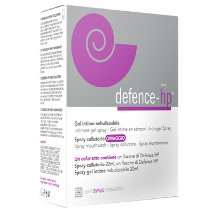DEFENCE-HP SPRAY GENITALE 20 ML + COLLUTORIO 20 ML IN OMAGGIO DEFENCE-HP SPRAY GENITALE 20 ML + COLLUTORIO 20 ML IN OMAGGIO