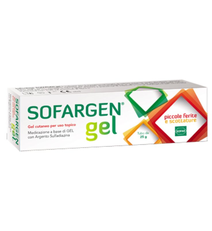 MEDICAZIONE IN GEL SOFARGEN TUBO 25 G MEDICAZIONE IN GEL SOFARGEN TUBO 25 G