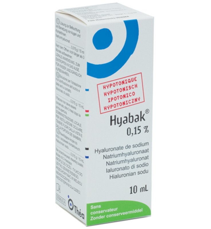 HYABAK 0,15% SOLUZIONE OFTALMICA 10 ML