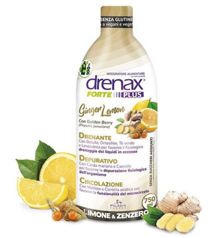 DRENAX FORTE GINGER LEMON750ML DRENAX FORTE GINGER LEMON750ML