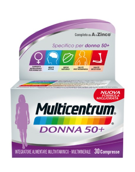 MULTICENTRUM DONNA 50+ 60 COMPRESSE