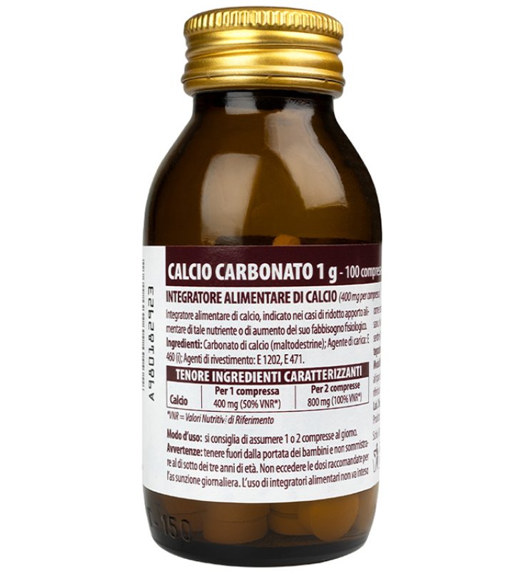 CALCIO CARB 100CPR 1G SELLA