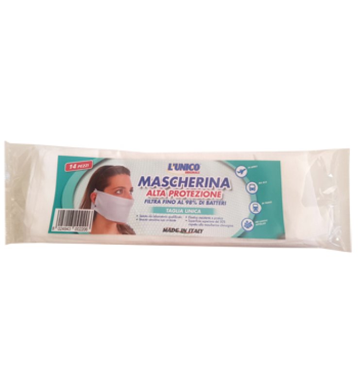 L'UNICO ORIGINALE MASCHERINA IN TESSUTO NON TESSUTO 14 PEZZI