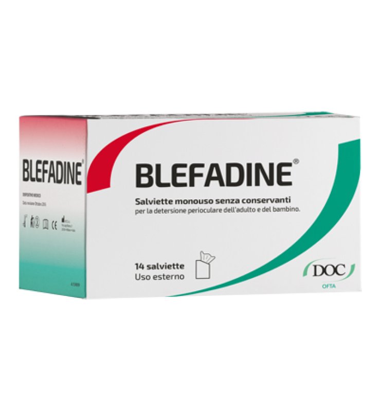 BLEFADINE 14 SALVIETTE MONOUSO PER DETERSIONE PERIOCULARE