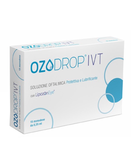 OZODROP IVT SOLUZIONE OFTALMICA BASE DI OLIO OZONIZZATO IN FOSFOLIPIDI 15 FLACONCINI MONODOSE DA 0,35 ML