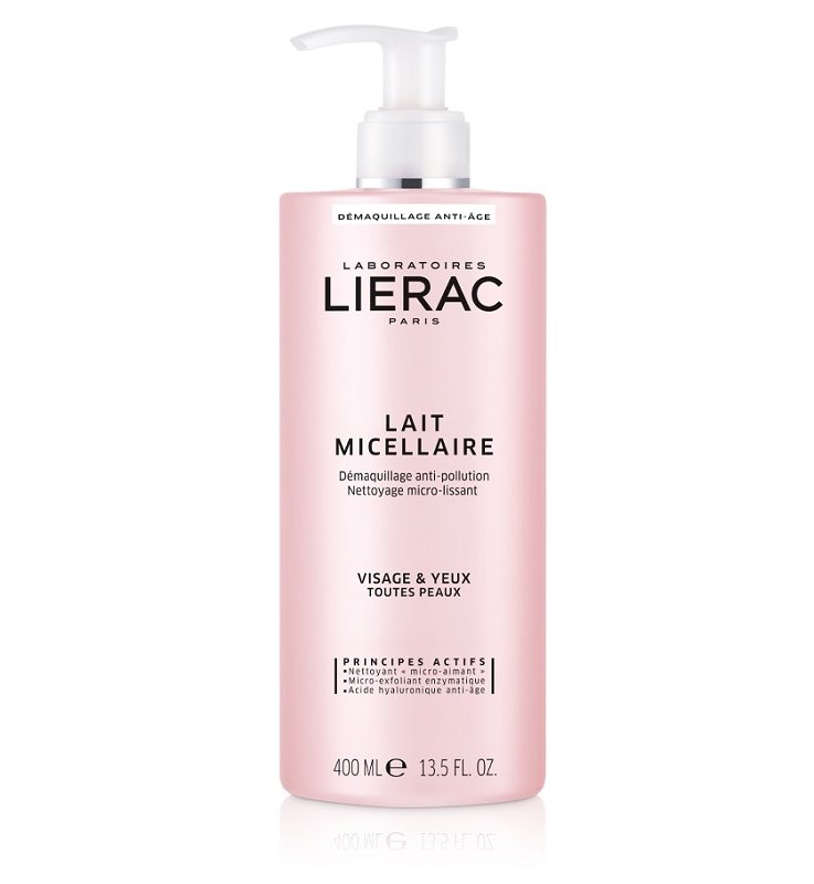 LIERAC LATTE MICELLARE 400 ML LIERAC LATTE MICELLARE 400 ML