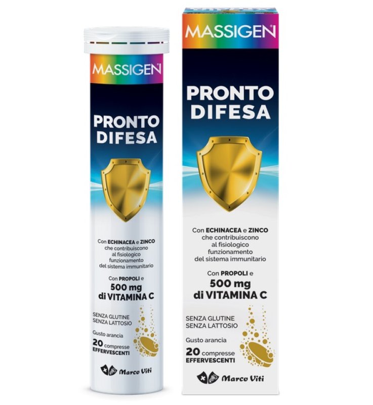 MASSIGEN PRONTO DIFESA 20 COMPRESSE EFFERVESCENTI