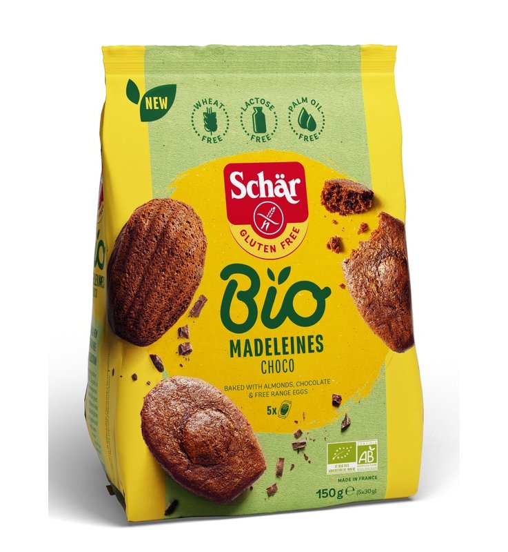 SCHAR Bio Magdalenas*Choco150g