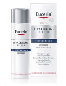 EUCERIN HYALURON+FILLER TEXTURE RICCA NOTTE 50 ML