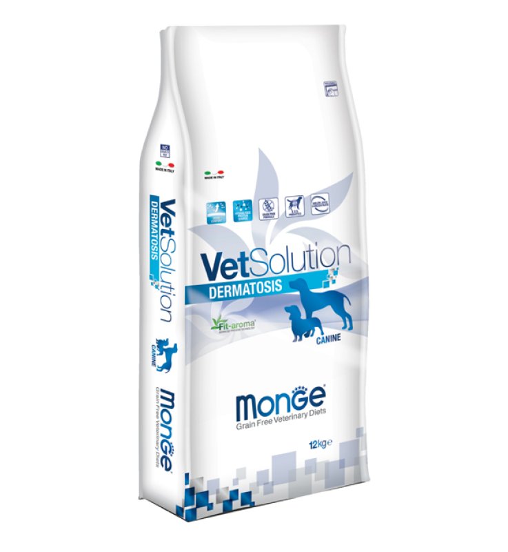 V MONGE VETSOL DOG DERMATO 12KG