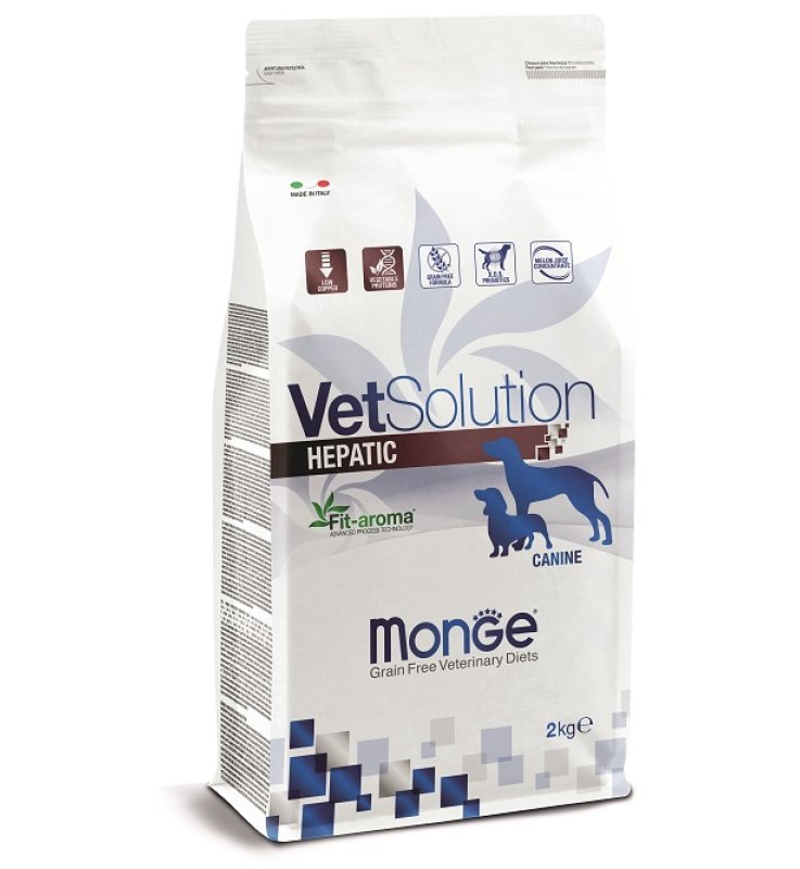 V MONGE VETSOL CANE HEPATIC 2KG