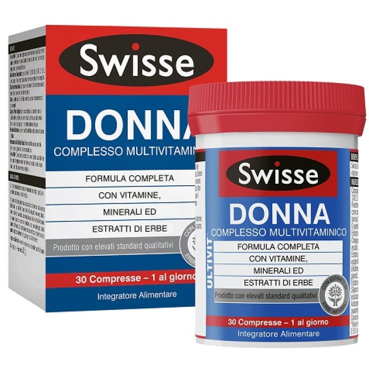 SWISSE MULTIVITAMINICO DONNA 30 COMPRESSE SWISSE MULTIVITAMINICO DONNA 30 COMPRESSE