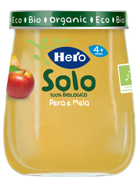 OMO HERO Pera/Mela Bio 120g