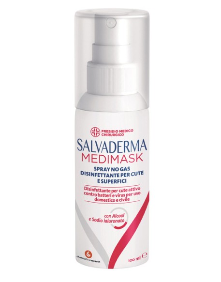 SALVADERMA MEDIMASK SPRAY NO GAS DISINFETTANTE 100 ML