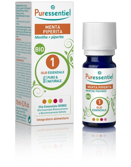 PURESSENTIEL MENTA PIPERITA OLIO ESSENZIALE BIO 10 ML