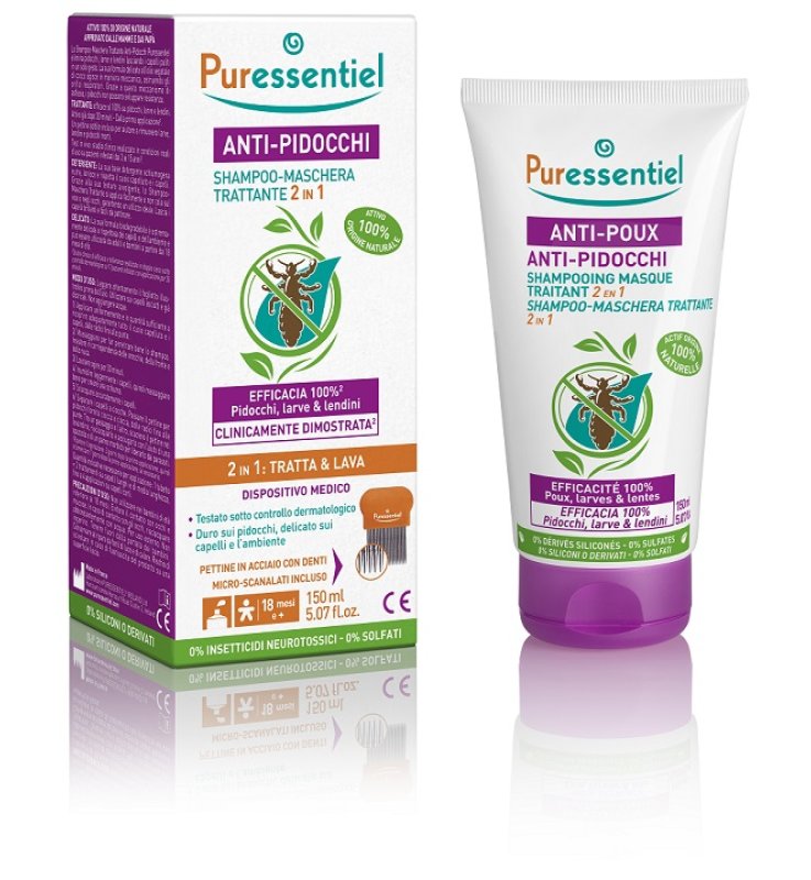 PURESSENTIEL Sh.Tratt.Pidocchi