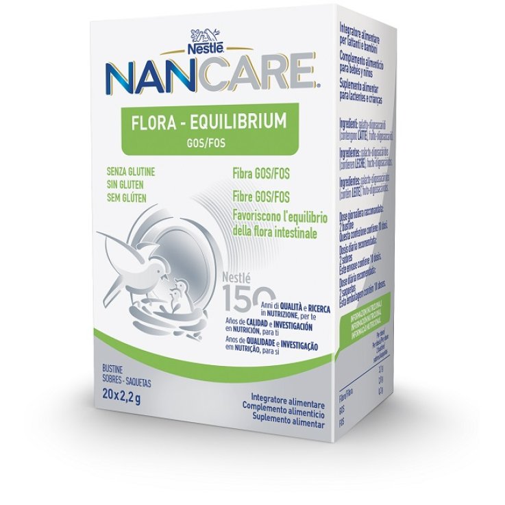 NESTLE' NANCARE FLORA EQUILIBRIUM 20 BUSTINE NESTLE' NANCARE FLORA EQUILIBRIUM 20 BUSTINE