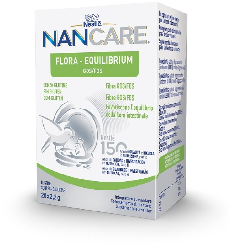 NESTLE' NANCARE FLORA EQUILIBRIUM 20 BUSTINE NESTLE' NANCARE FLORA EQUILIBRIUM 20 BUSTINE