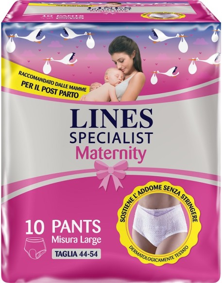 LINES SP MATERNITY L 10PZ 9128