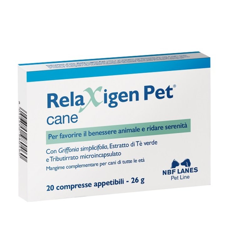RELAXIGEN PET CANE BLISTER 20 COMPRESSE APPETIBILI RELAXIGEN PET CANE BLISTER 20 COMPRESSE APPETIBILI
