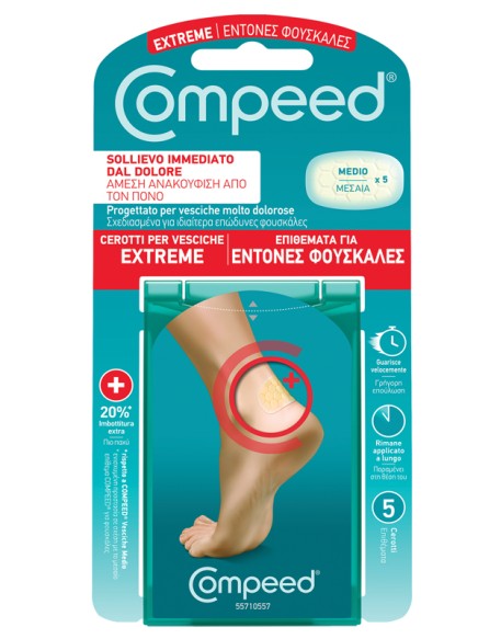 COMPEED CEROTTI PER VESCICHE EXTREME 5 PEZZI