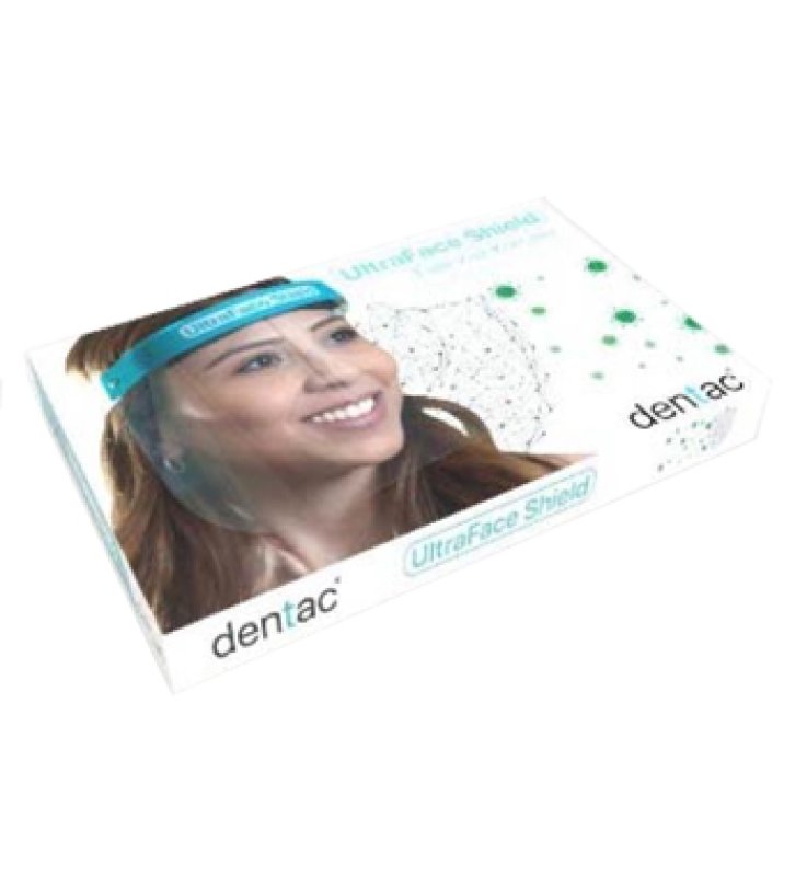 ULTRAFACE SHIELD VISIERA PROTETTIVA IN PVC CON FASCIA ELASTICA 2 PEZZI