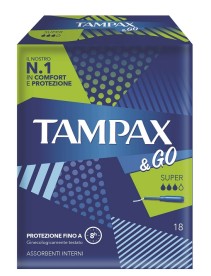 TAMPAX &GO SUPER 18PZ 8423