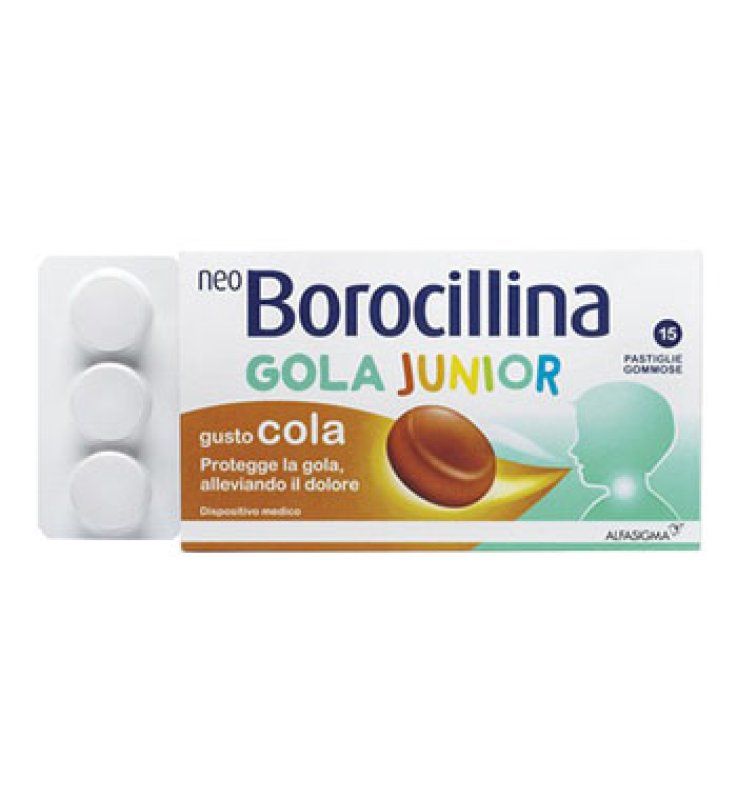 NEOBOROCILLINA GOLA JUNIOR 15 PASTIGLIE GOMMOSE