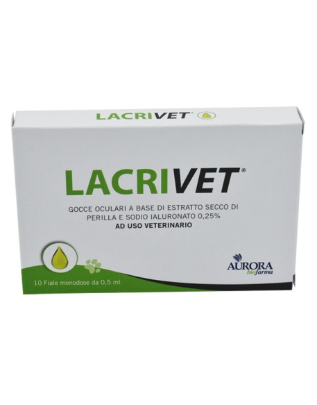 LACRIVET GOCCE OCULARI STRIP 10 FLACONCINI 0,5 ML