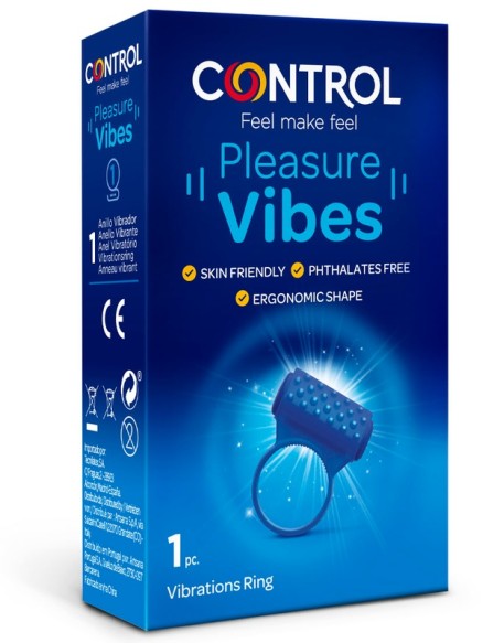 CONTROL PLEASURE VIBES ANELLO VIBRANTE