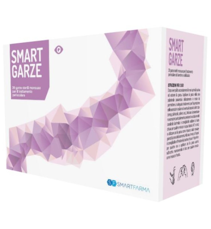 SMART GARZE STERILI MONOUSO 28 PEZZI SMART GARZE STERILI MONOUSO 28 PEZZI
