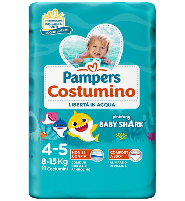PAMPERS COSTUMINO CP 11 TG4 TG 4 11 PEZZI PAMPERS COSTUMINO CP 11 TG4 TG 4 11 PEZZI