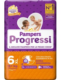 PAMPERS PROGRESSI XL 17PZ   0198