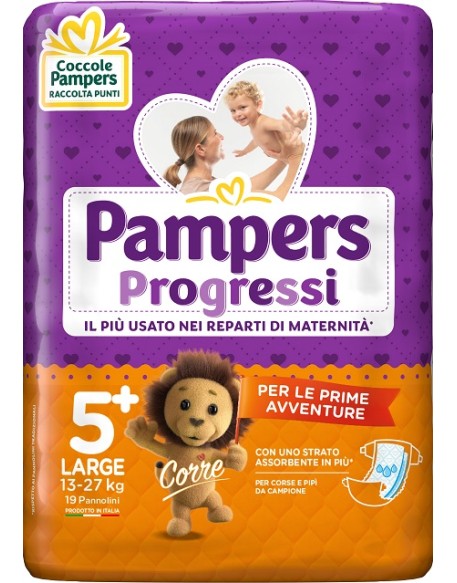 PAMPERS PROGRESSI LARG 19PZ 0244