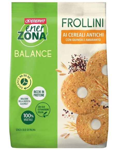 ENERZONA FROLLINI VEG CEREALI ANTICHI 250 G