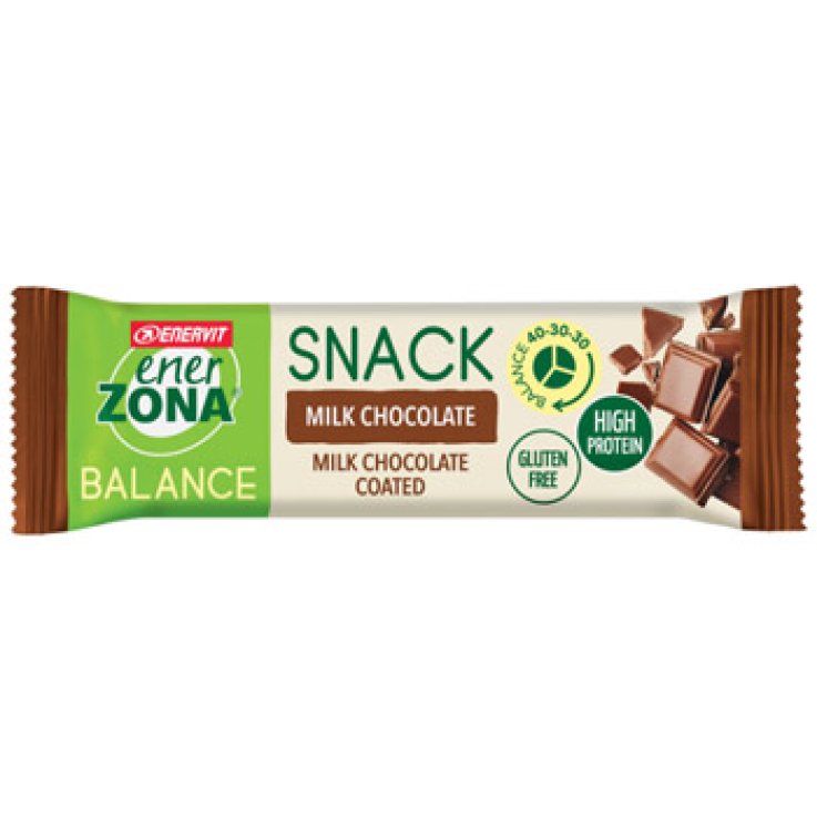 ENERZONA SNACK MILK CHOCO 33 G ENERZONA SNACK MILK CHOCO 33 G