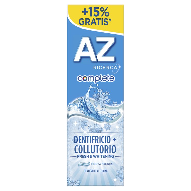 ORAL B DENTIFRICIO AZ COMPLETE + COLLUTORIO WHITENING 65 + 10 ML ORAL B DENTIFRICIO AZ COMPLETE + COLLUTORIO WHITENING 65 + 10 ML