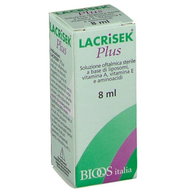 COLLIRIO LACRISEK PLUS 8 ML COLLIRIO LACRISEK PLUS 8 ML