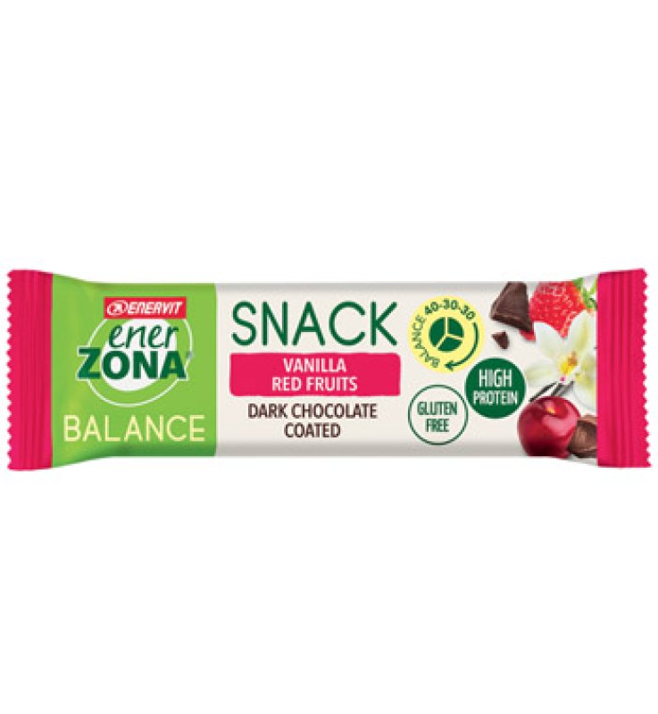ENERZONA SNACK VANILLA RED FRUIT 33 G