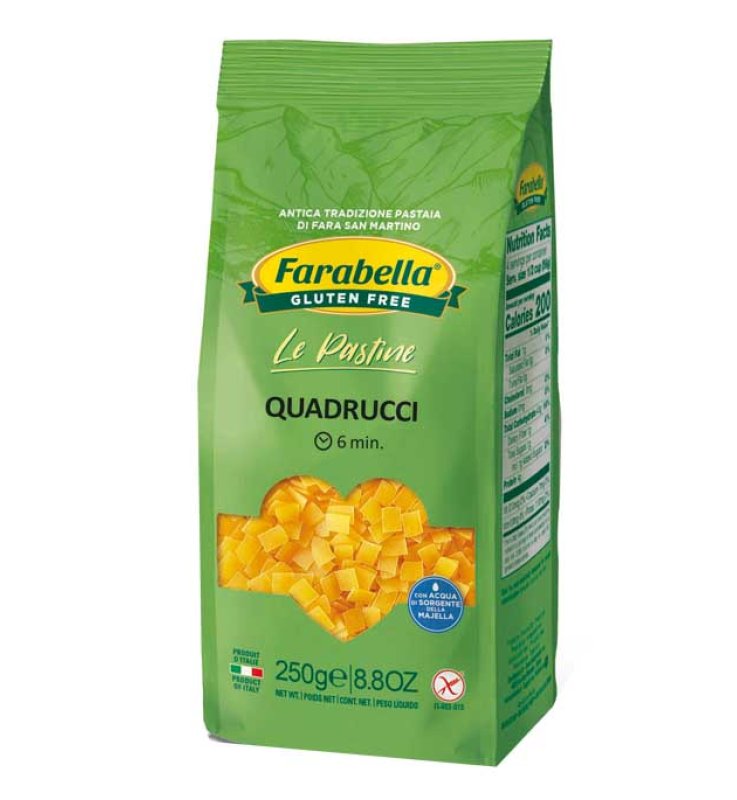 FARABELLA Pasta Quadrucci 250g FARABELLA Pasta Quadrucci 250g
