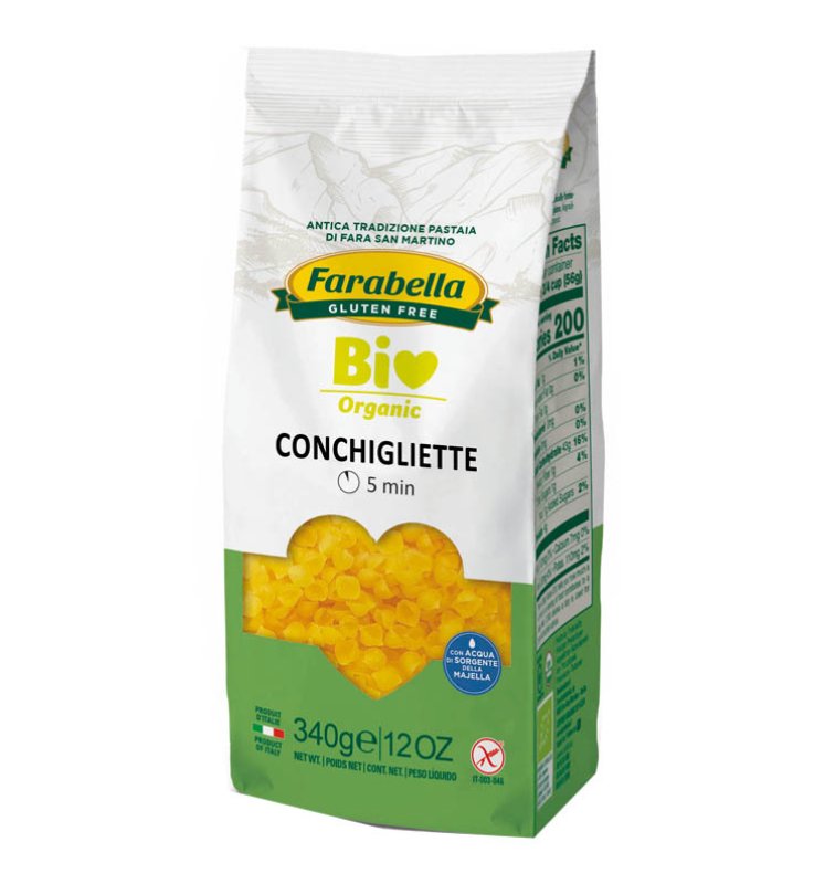 FARABELLA BIO Pasta Conch.340g
