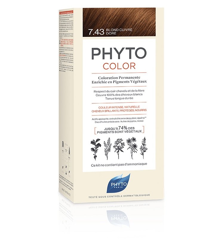 PHYTOCOLOR 7,43 BIONDO RAM DOR